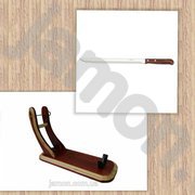 Хамонера - Подставка для хамона - модель Гондола Элит (покрытие и лак) + нож 25см (Аркос)