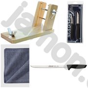 Хамонера Подставка для хамона модель Классик Касактуал + Набор ножей (4шт) Аркос + Пинцет Аркос+Салфетка