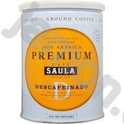 Кофе молотый без кофеина 100% арабика премиум (Саула) 0,250 кг