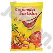 Конфеты карамель фруктовое ассорти (Долис) 0,500кг