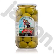 Оливки гордал Chicon Lebron с косточкой со вкусом анчоуса, 0,550кг