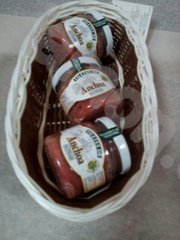 Подарочный набор филе анчоусов в оливковом масле, 3 шт по 100 грамм в оригинальной упаковке