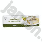 Сардины крупные в оливковом масле 0,240кг (Асендадо)