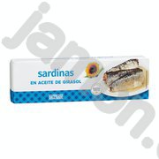 Сардины крупные в растительном масле 0,240кг (Асендадо)