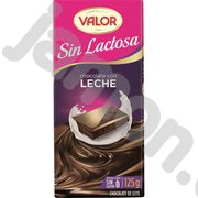 Шоколад молочный без лактозы (Валор) 0,125 кг