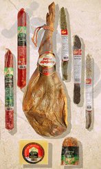 Хамон Серрано Курадо Альпухара+ Превосходные вкусности